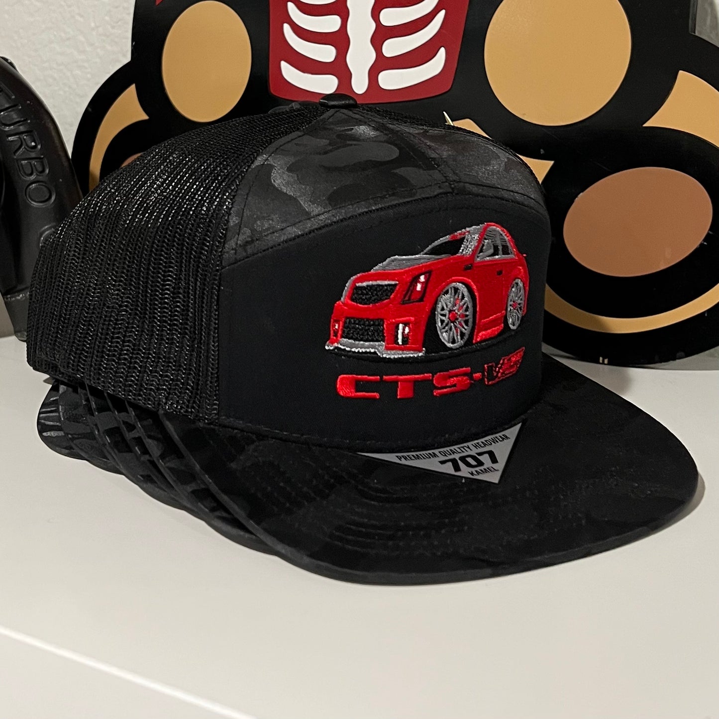 Los Red Toys Hat CTS-V SnapbacK