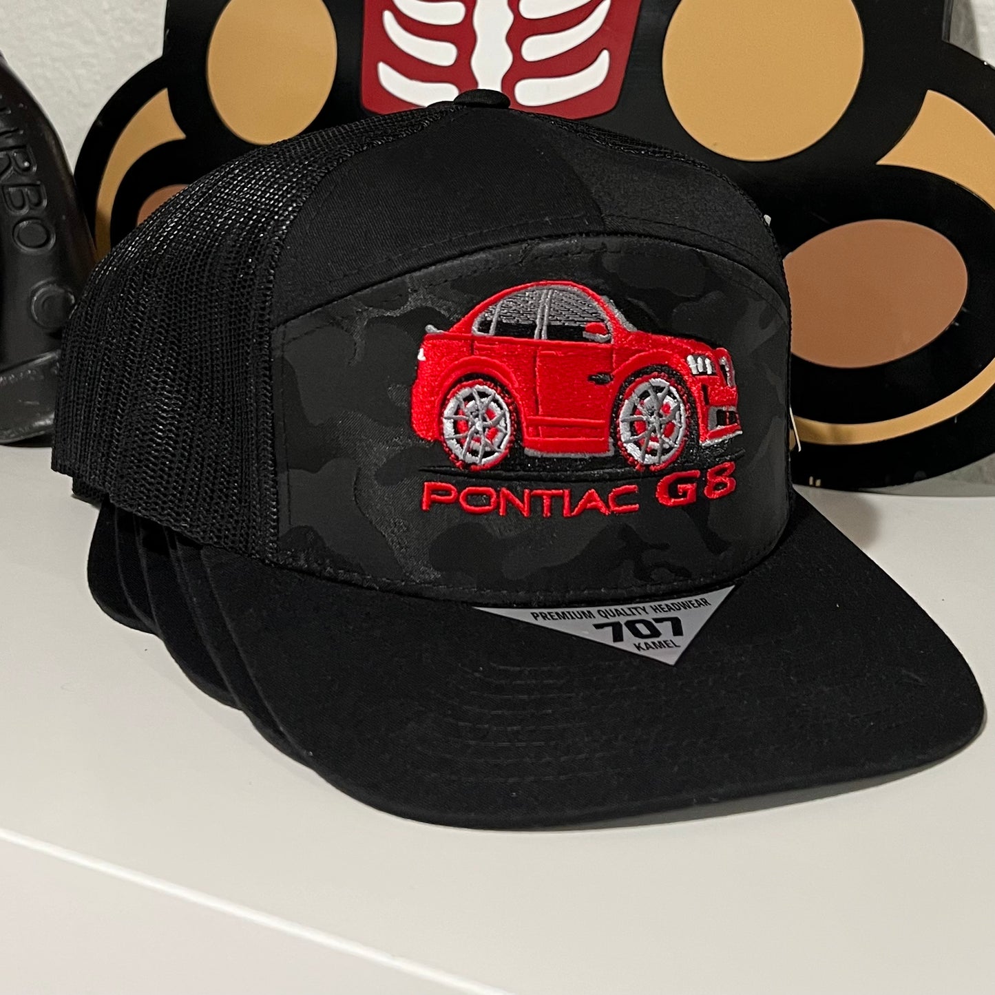 Los Red Toys Hat Pontiac G8