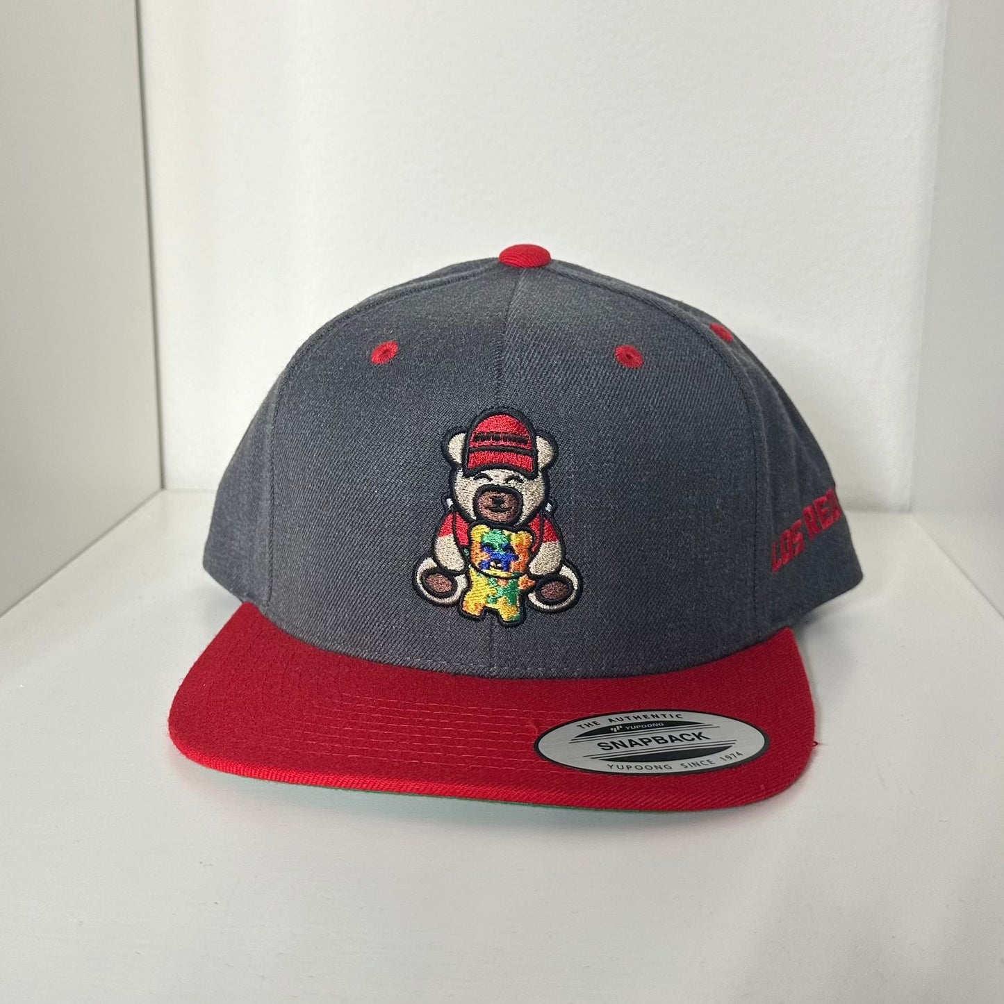 Los Red Toys Bear Hat Limited Edition Snapback (autism)