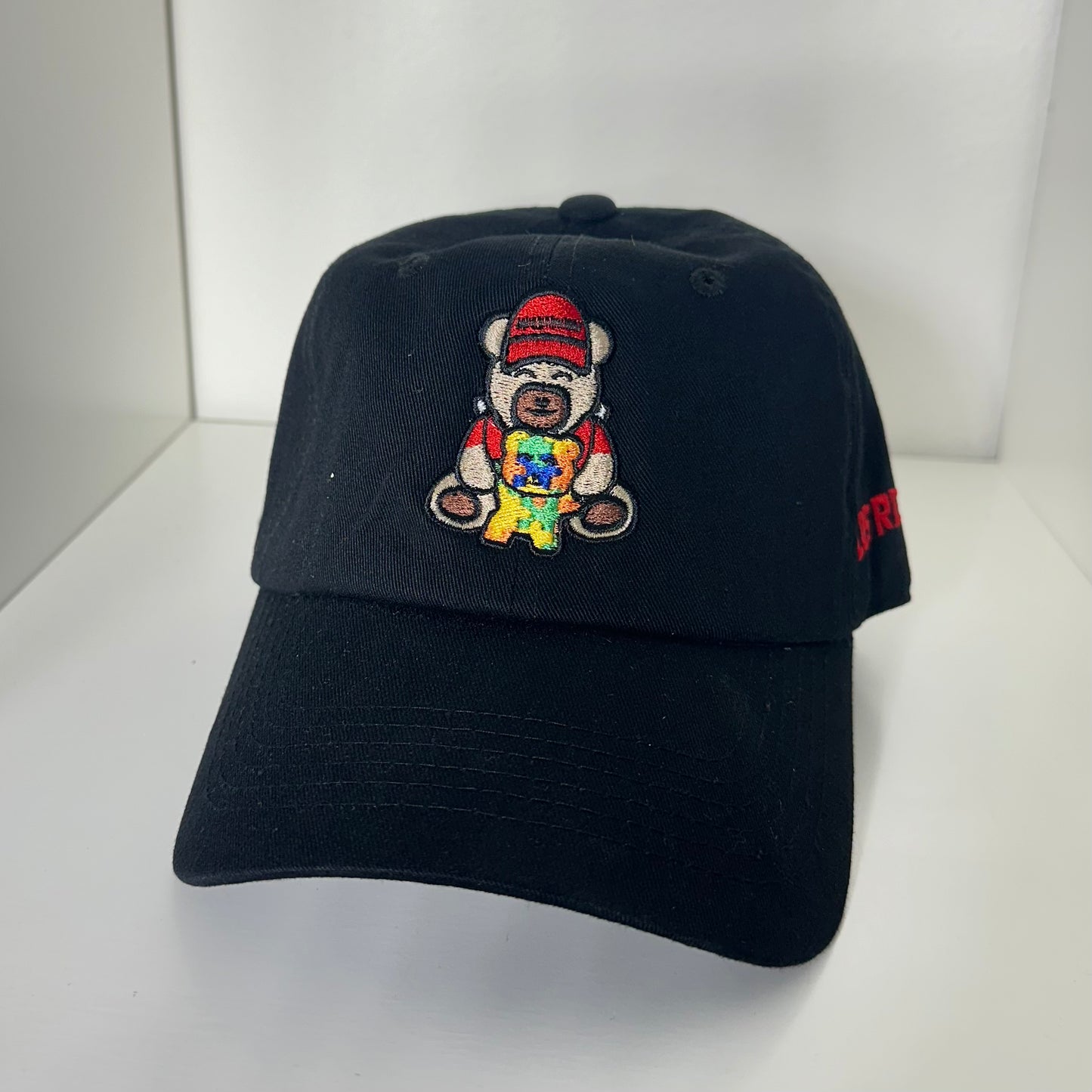 Los Red Toys BLACK Hat (Autism)