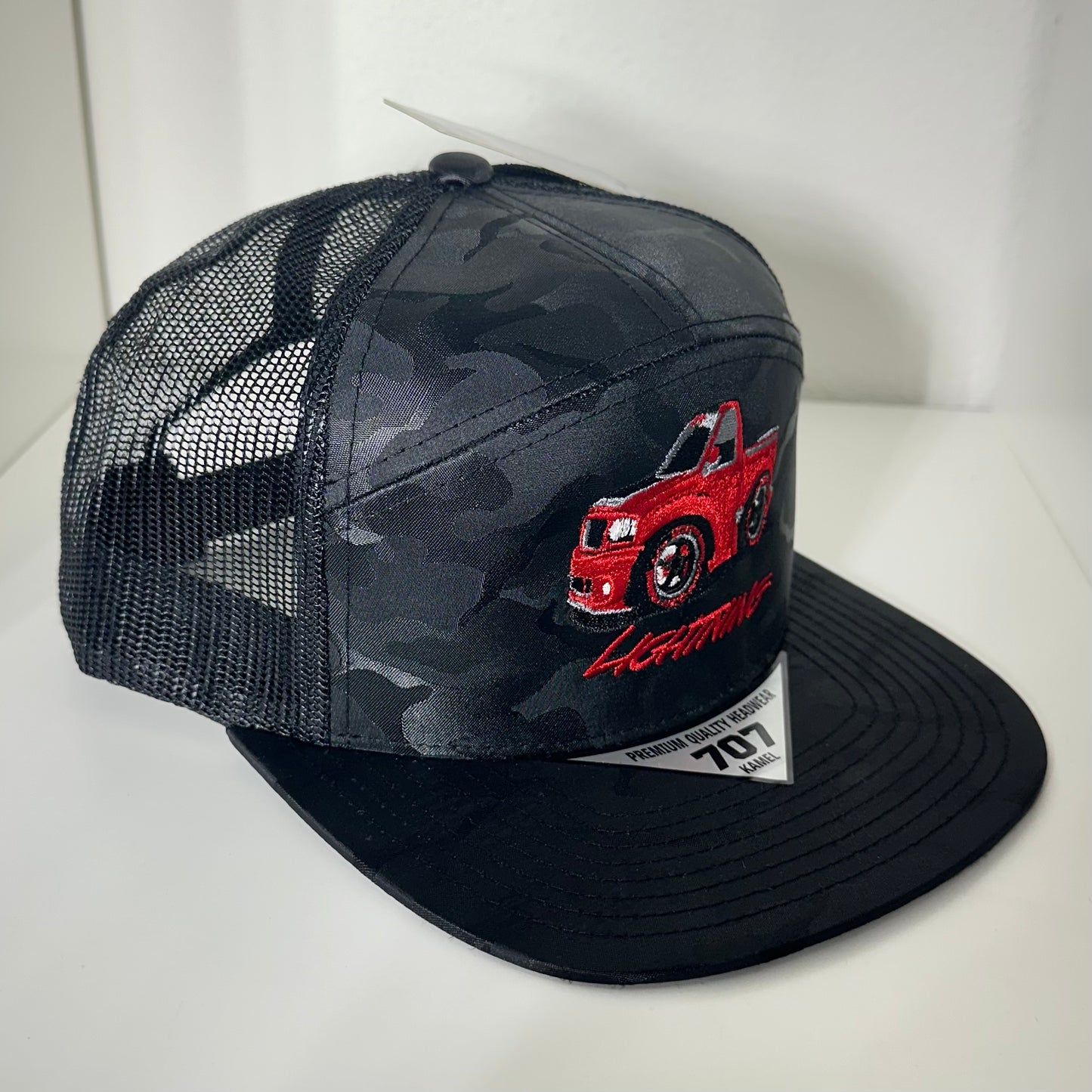 Los Red Toys Hat  Lightning Snapback