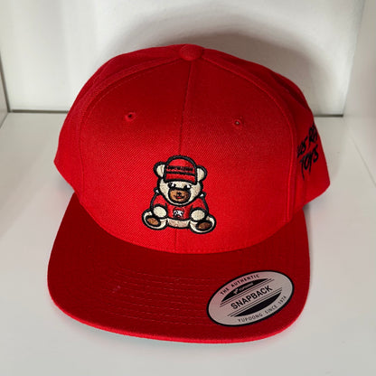 Los Red Toys Bear Hat RED Snapback