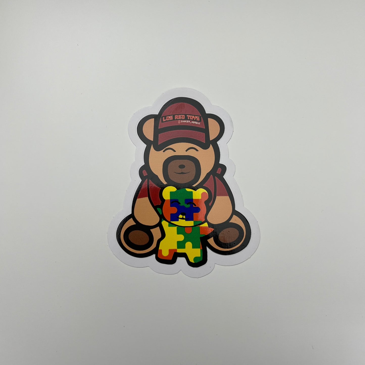 Los Red Toys Sticker (Autism)