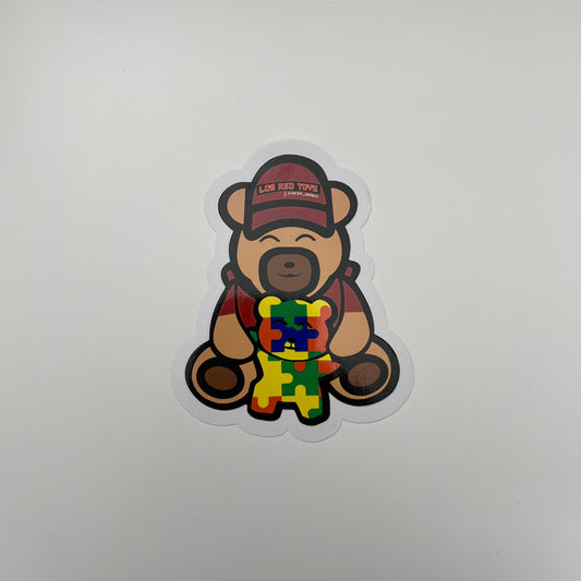 Los Red Toys Sticker (Autism)