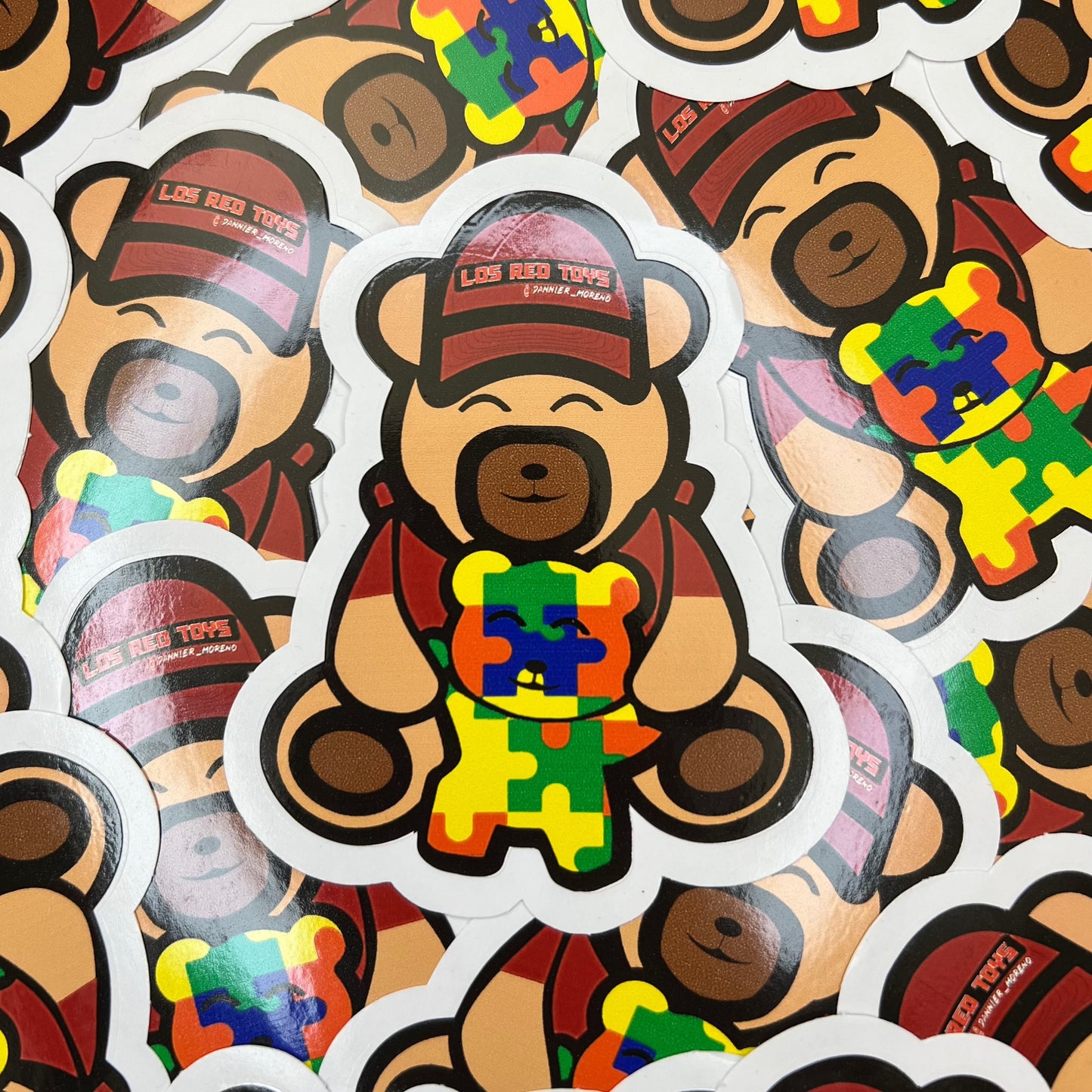 Los Red Toys Sticker (Autism)