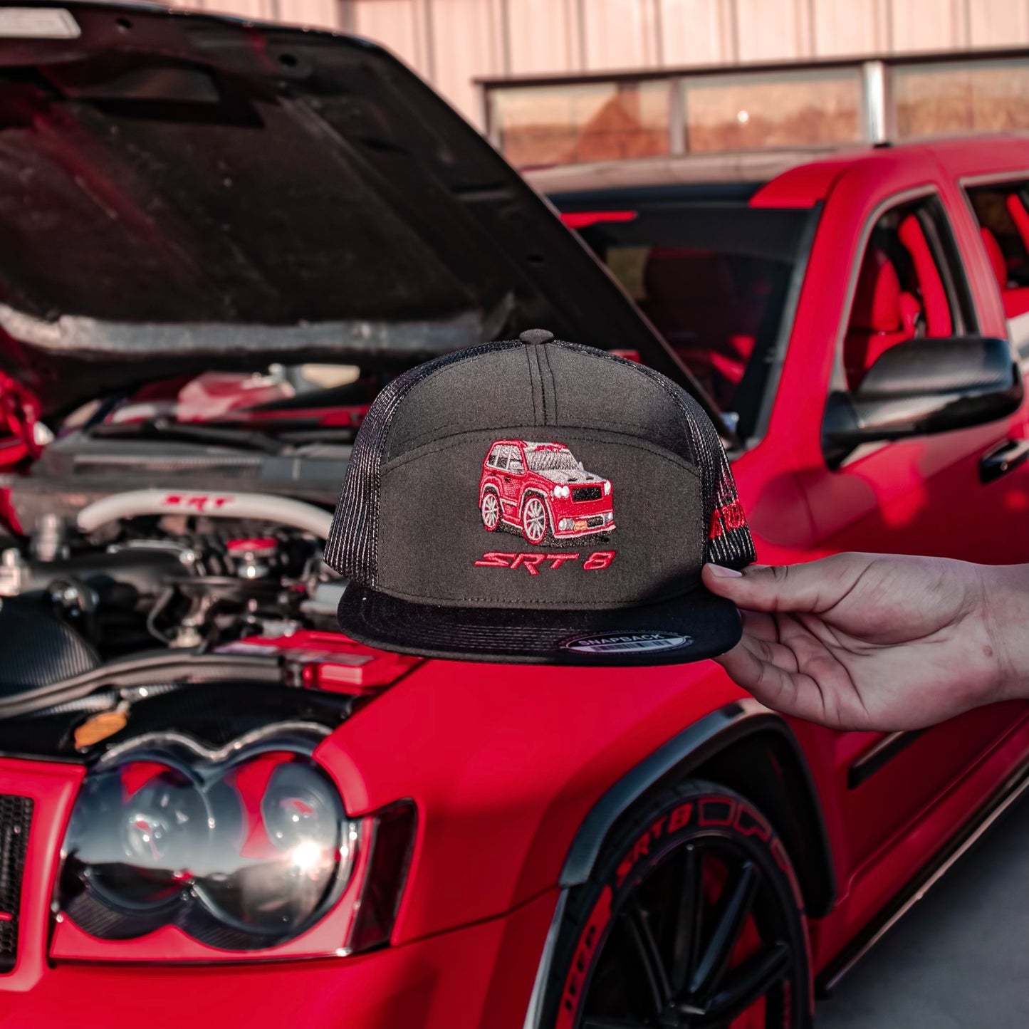 Los Red Toys Hat Jeep SRT-8 Snapback