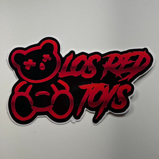 Los Red Toys Sticker New Edition