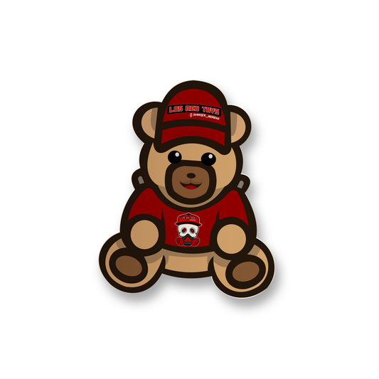 Los Red Toys Bear Sticker