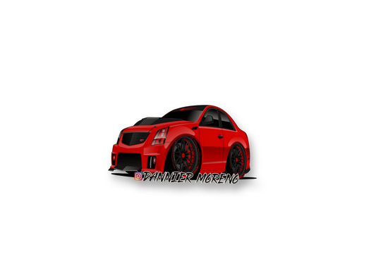 Los Red Toys Sticker CTS-V